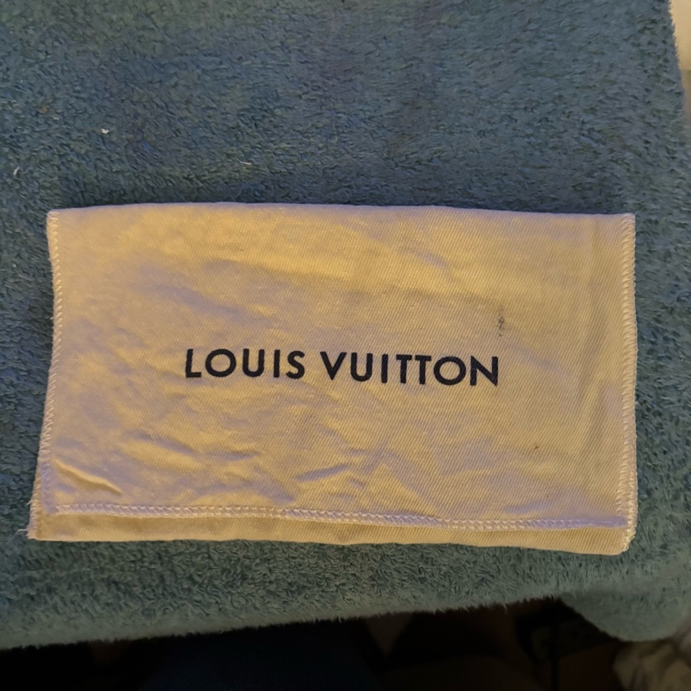 Louis Vuitton Cream Cloth Pouch